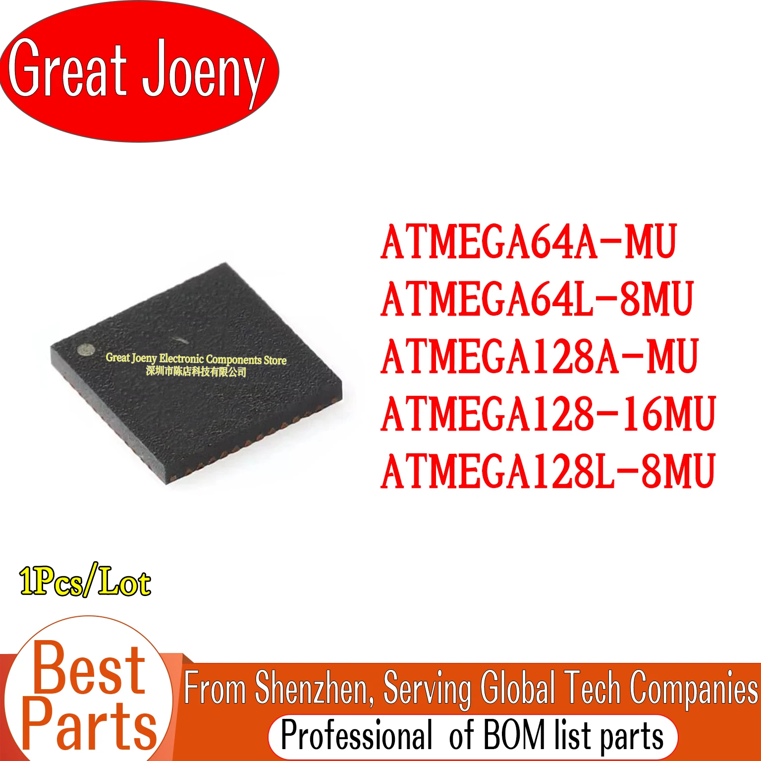 

ATMEGA64A ATMEGA64L ATMEGA128A ATMEGA128 ATMEGA128L ATMEGA64A-MU ATMEGA64L-8MU ATMEGA128A-MU ATMEGA128-16MU ATMEGA128L-8MU