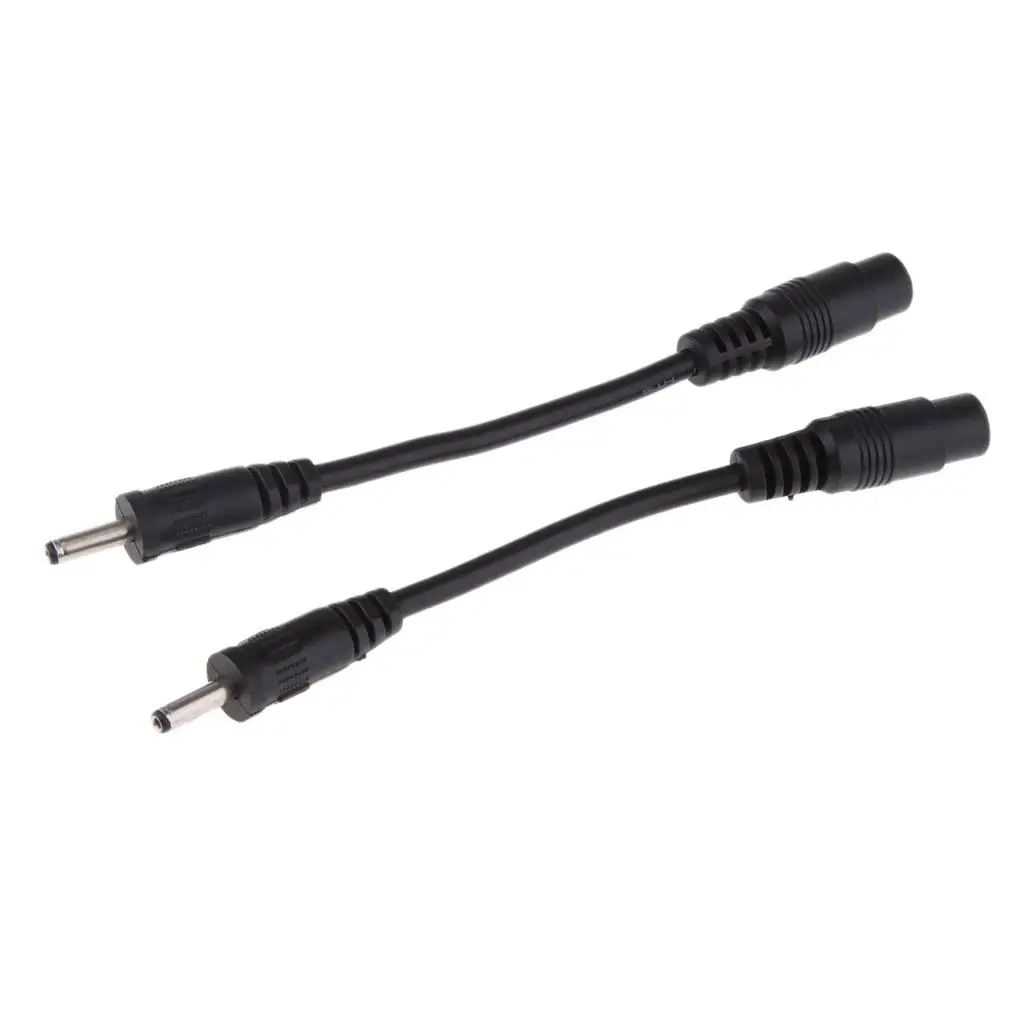 Power 3.5mm X1.35mm Male To 5.5x2.1mm Female Plug Cable for Fan, Led Light,