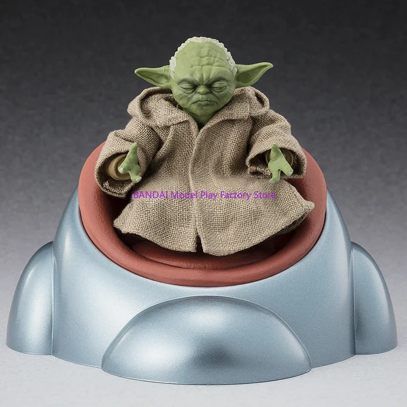 الأصلي بانداي S.H.Figuarts يودا الكلاسيكية Ver حرب النجوم أنيمي عمل الشكل البلاستيكية تحصيل نموذج الدمى حلية اللعب الهدايا #5