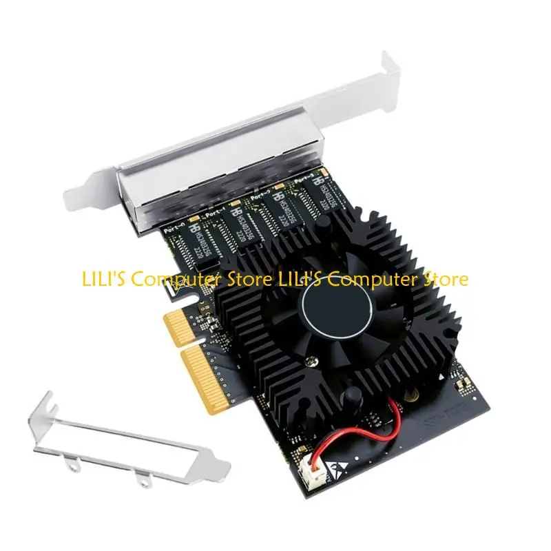 

A52B 4X RJ45 PCIEXPRESS Ethernet Card 2,5 Гбит / с.