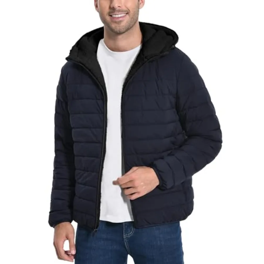 

Мужская зимняя куртка-пуховик Pioneer Camp с подкладкой из шерпы, водонепроницаемая, средней плотности, теплая, утепленная, стеганая, с капюшоном, парка