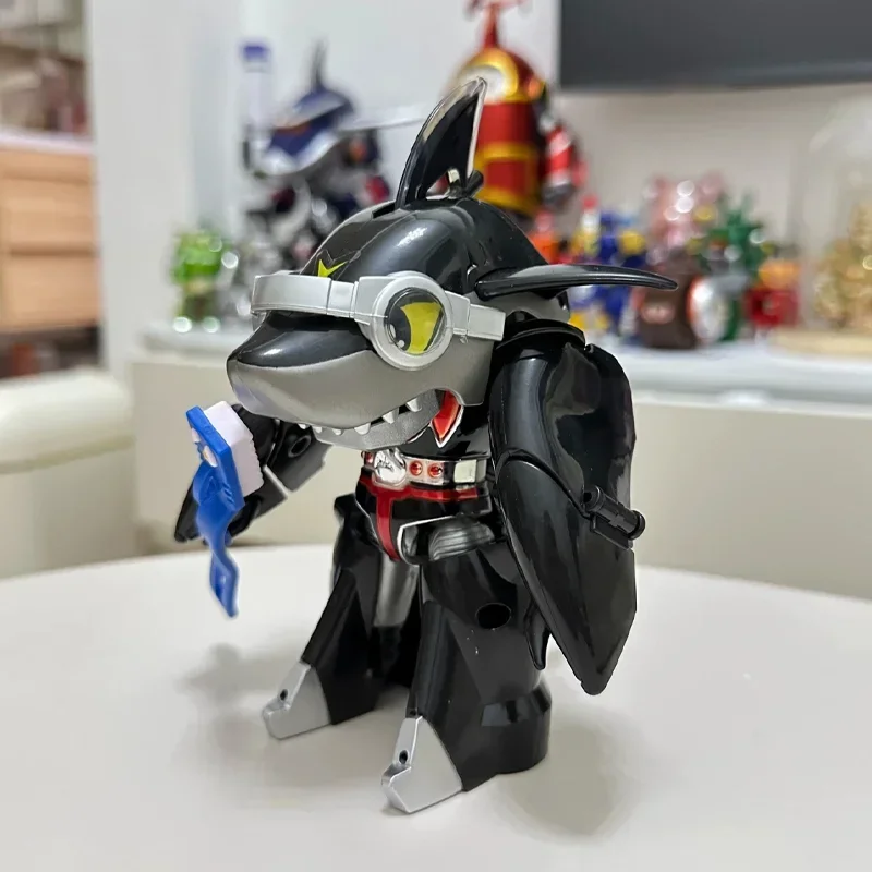 Na Stanie B-Robo Kabutack Figurka Anime Deformowalna Kabutack Gerotan Cobrander Sharkler Robot Figurka Akcji Ozdoby Zabawki Prezent dla Dzieci