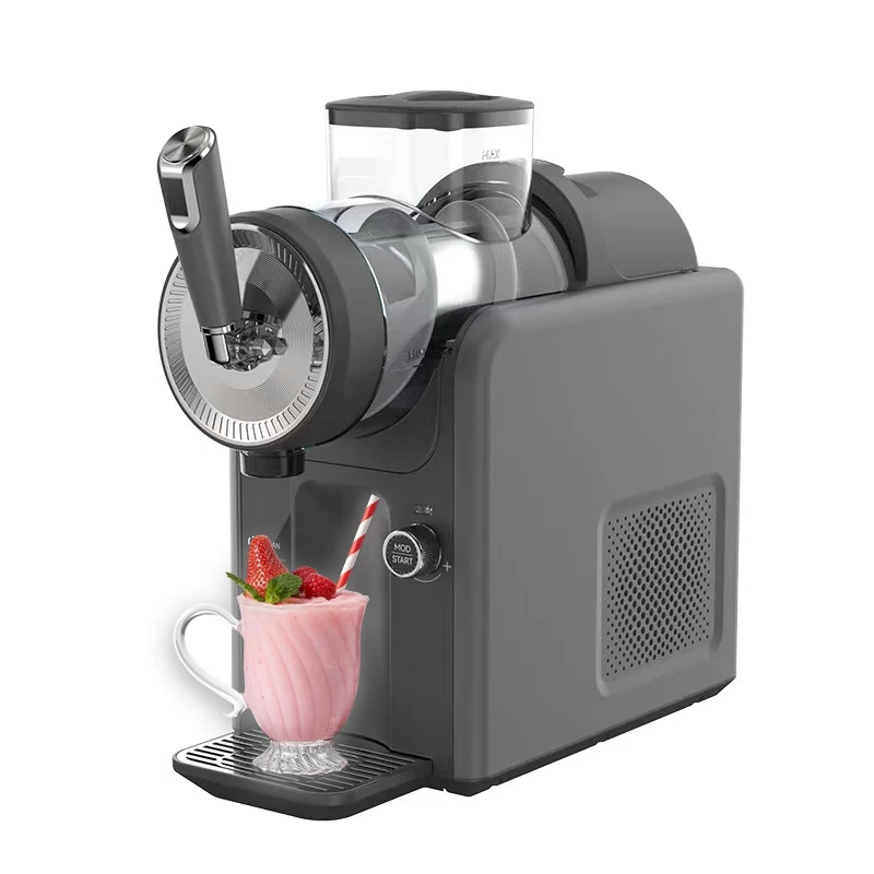 Household Slush Machine Ice Cream Maker Automatic Home Use Frozen Juice Drink Machine Fast Cooling Smart Temperature Control