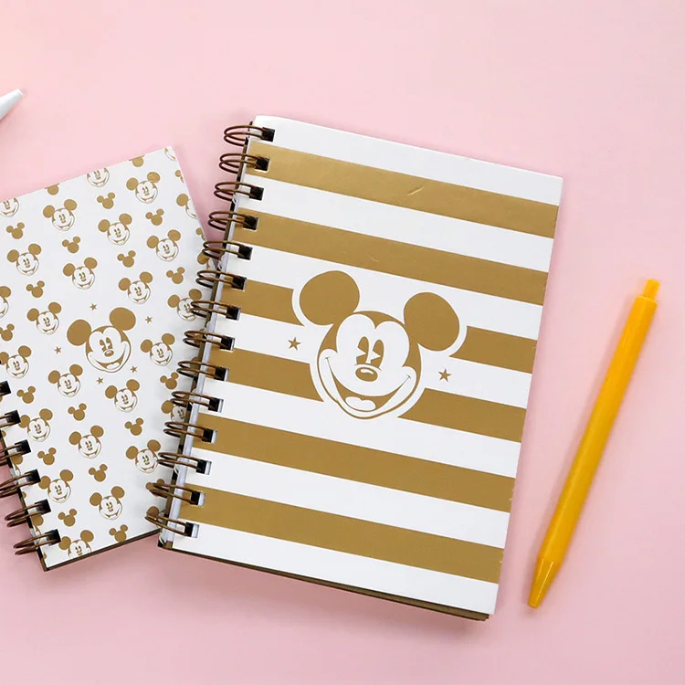 A5 Disney Mickey notebook student notepad cartoon cute homework book office hand book simple horizontal line gift