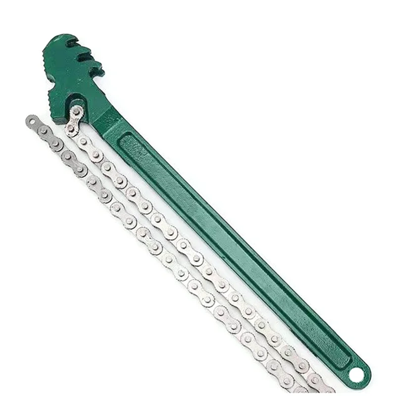 A53Q-16 Inch Chain Wrench, Chain Pipe Wrench, Chain Pipe Wrench, Pipe Wrench Durable Easy Install Easy To Use