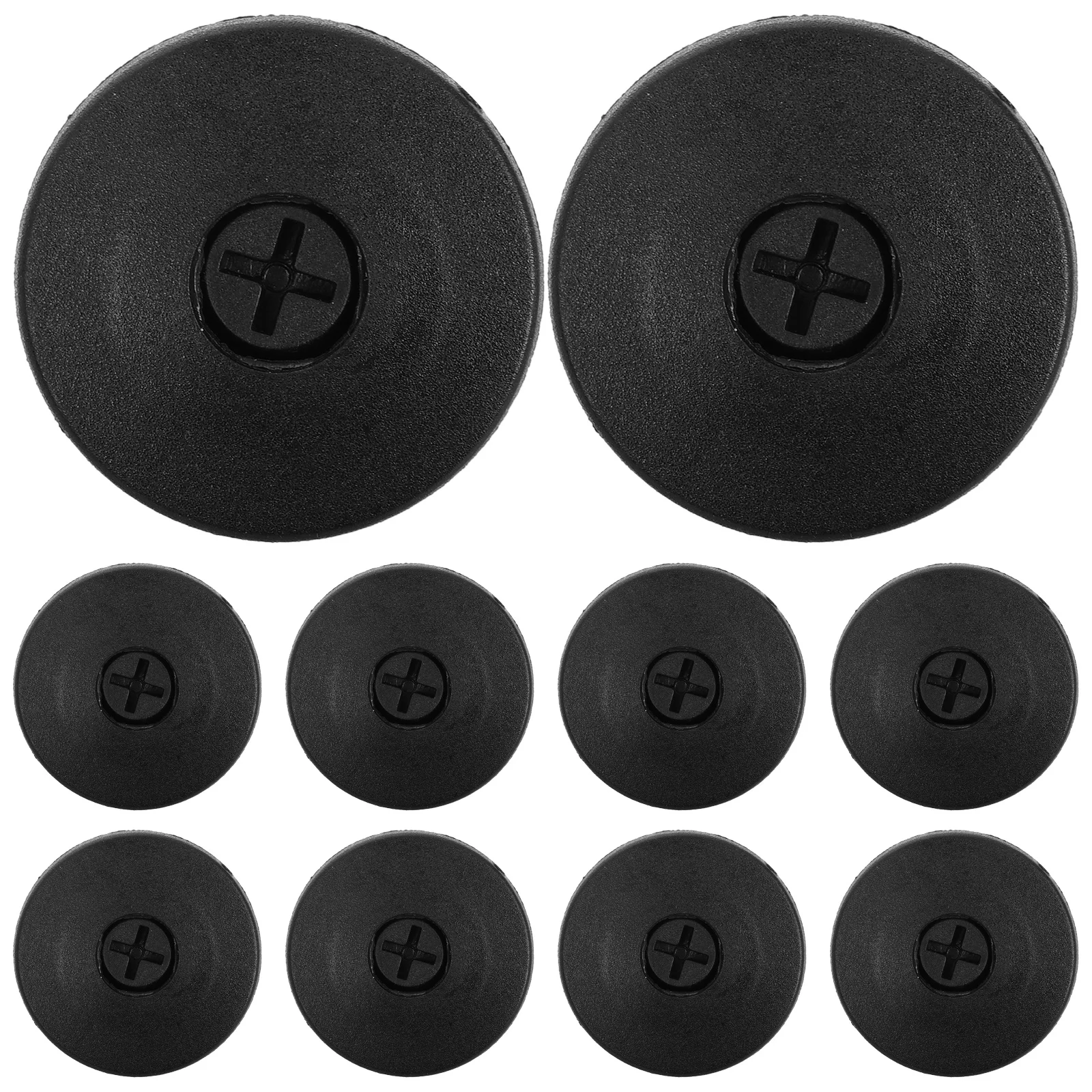 

10Pcs Universal Carpet Plastic Floor Mat Fastener Anti-Slip Strong Grip for Auto Truck Rugs Pad Grey