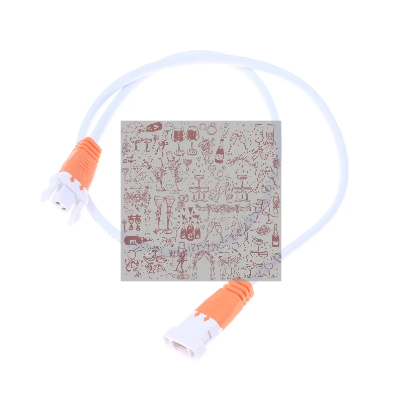 ST SM 2 Pin Male And Female Wire Connector Wire Connector Cable 50CM For Grow Light Strip LED Strip Light Plant Growing Light