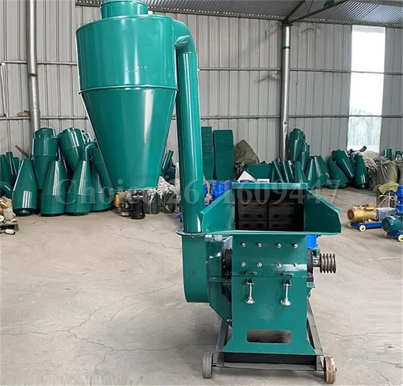 Wet and Dry Hammer Blade Pulverizer mangimi per animali mulino a martelli mais mais soia Grass Crusher Grinder Machine