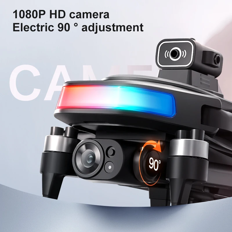 D19 GPS Drone 1080P كاميرا مزدوجة، تجنب العوائق الذكية، محرك بدون فرش، تحوم التدفق البصري، جهاز التحكم عن بعد مع الشاشة #6