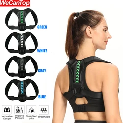 1PCS Posture Corrector for Men Women,Upper Back Brace for Clavicle Support,Adjustable Back Straightener Pain from Neck,Shoulder