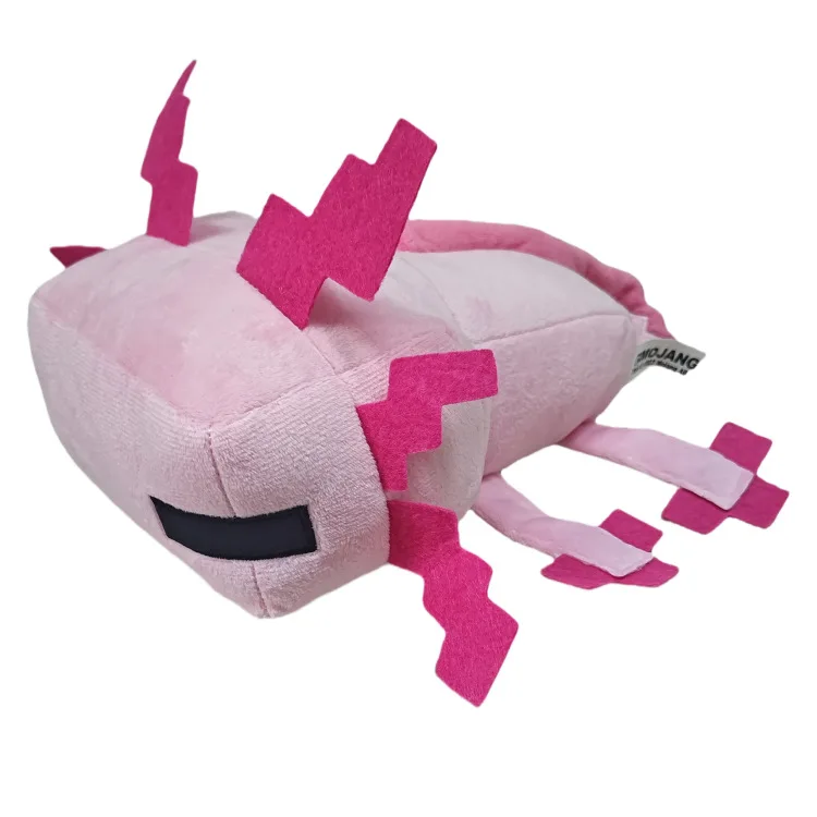 Axolotl giocattoli di peluche Creeper Spider Enderman lupo pipistrello zombie drago cartone animato bambola di peluche giocattoli di peluche regalo per bambini bambini