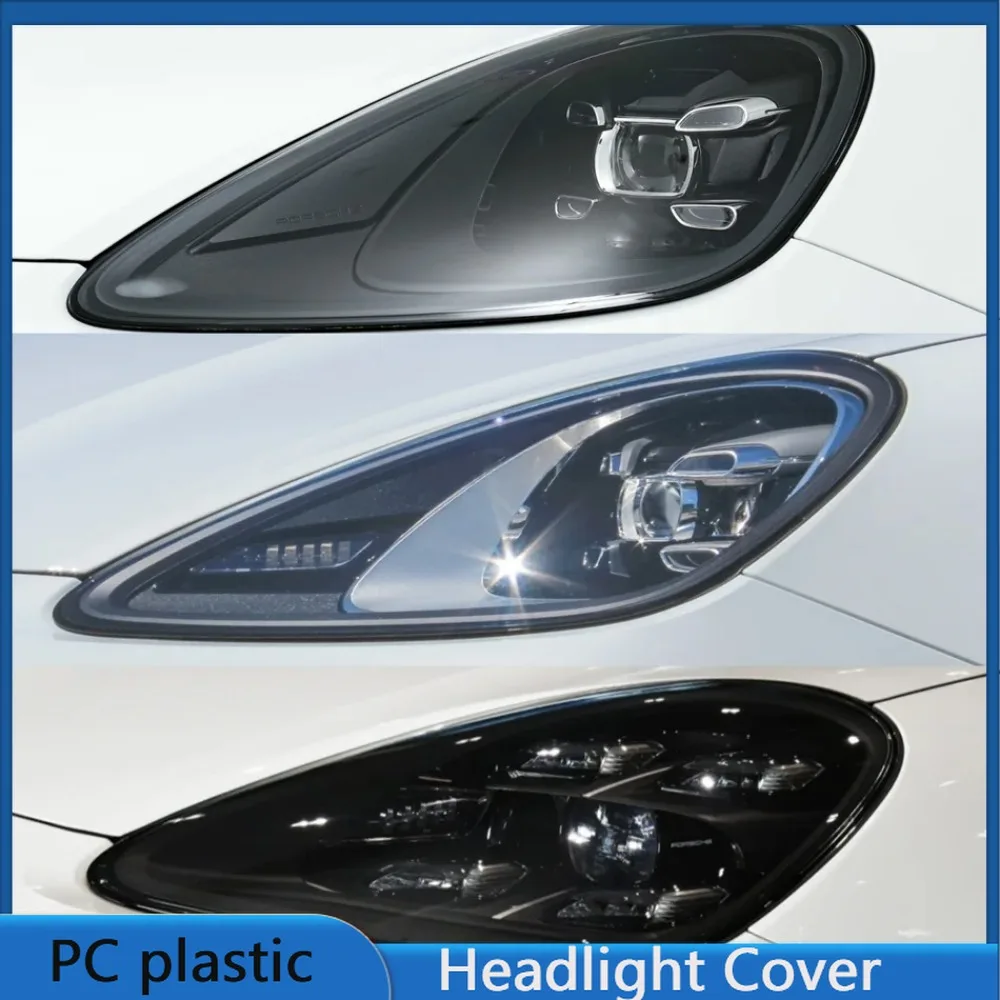 

For Porsche Cayenne 2018-2023 Year Front Headlight Cover Transparent Lampshade Headlamp Lens Shell Body Kit Accessories