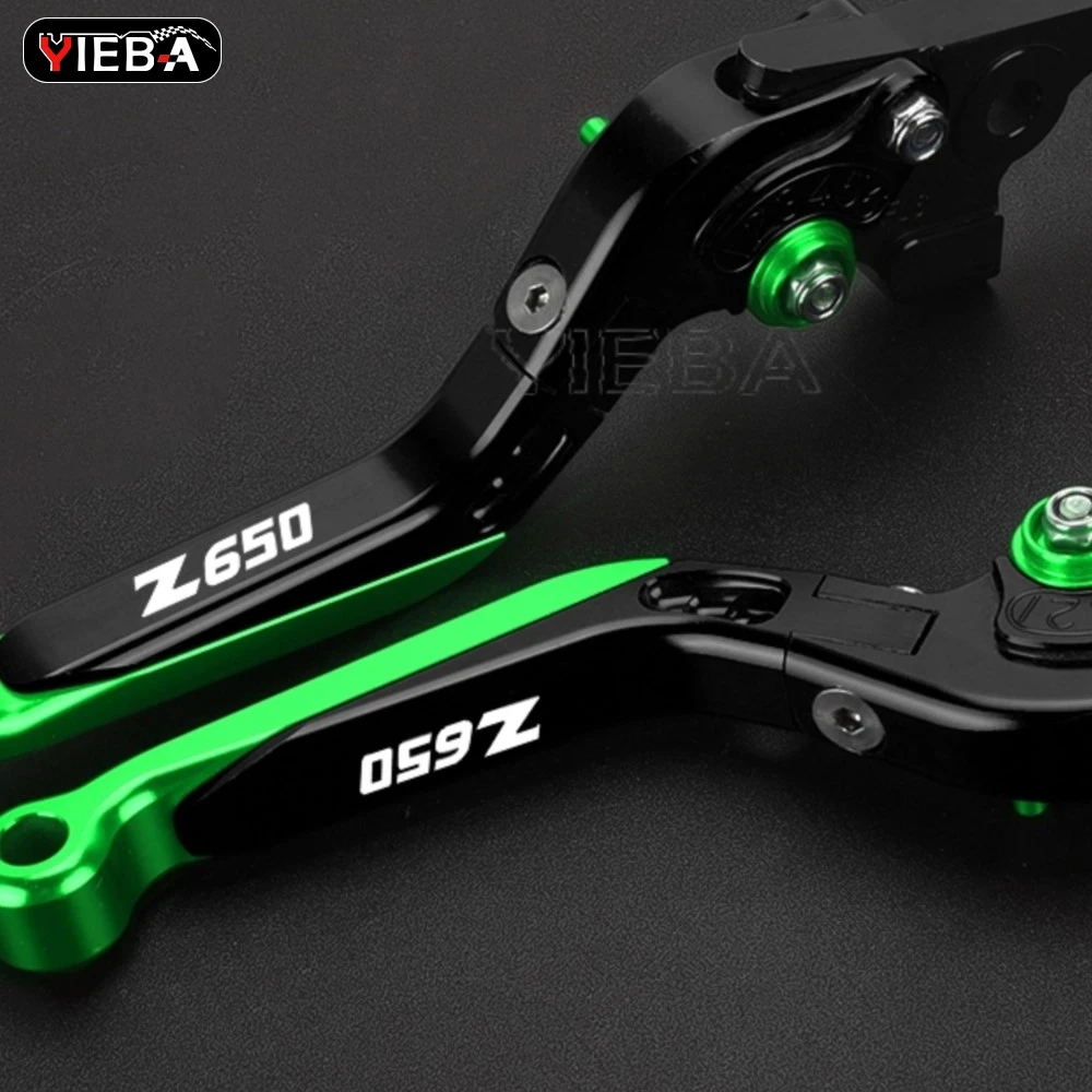 

YIEBA For KAWASAKI Z650 Z 650 Z650RS 2017-2023 2018 2019 2020 2021 2022 Accessories Extendable Brake Handles Clutch Levers