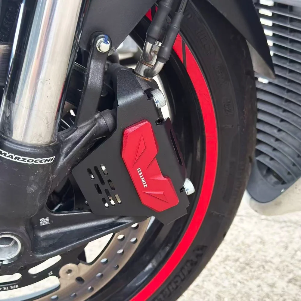 FOR ZONTES 703RR Special Vehicle Front Caliper Decorative Cover, Widened Full-Wrap Protection, Hollow Heat Dissipation, Small