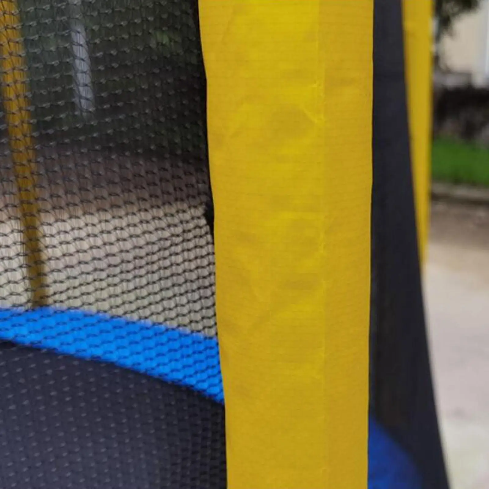 Ventilation Trampoline Protection Net Durable Tear Resistant Mesh Barrier Accessory for Secure Jumping Environment