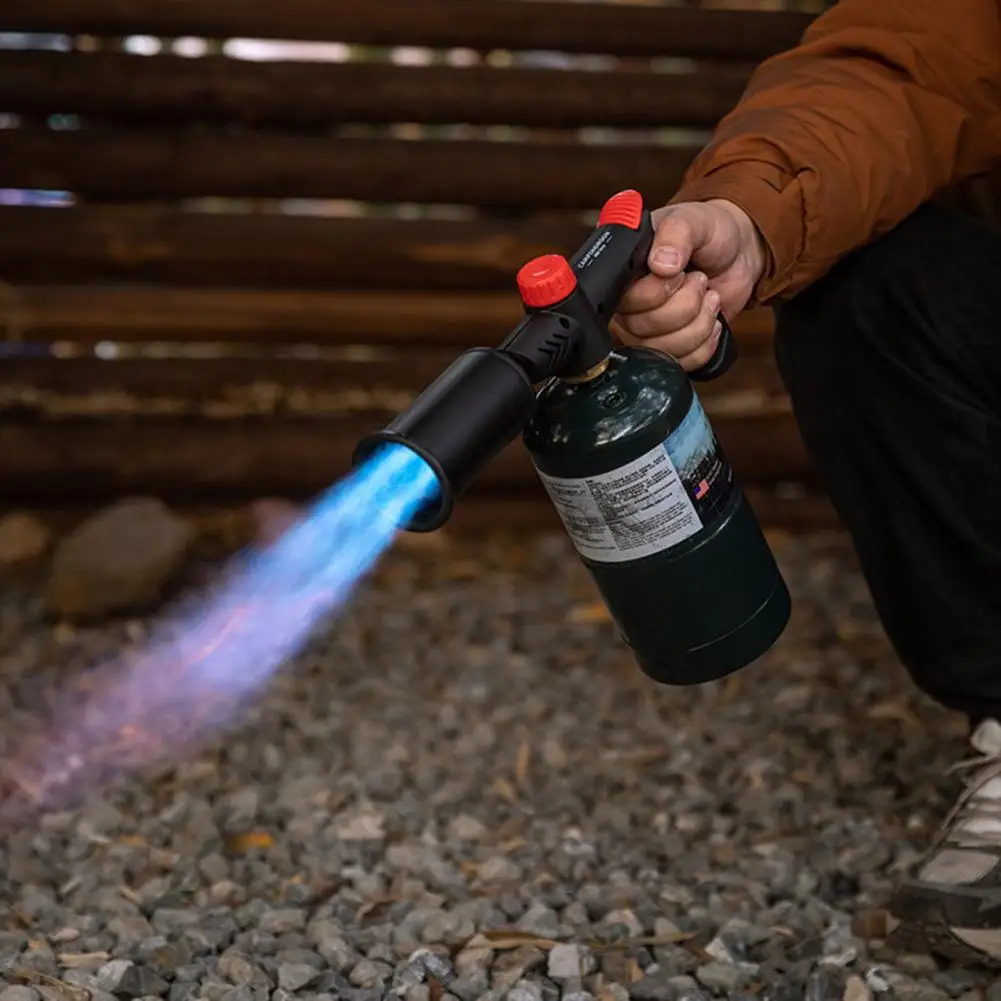 

Факел мгновенного зажигания Пропановый фонарь с предохранительным замком Регулируемый фонарь для костра (без бака) Угольный воспламенитель для барбекю для сжигания сорняков