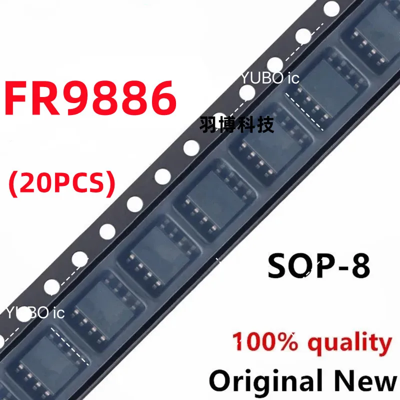 (20piece)100% New FR9886 sop-8 Chipset