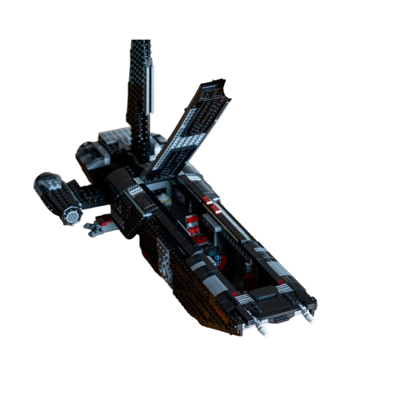 Film Space War MOC Star Battleship Dark Stinger Mantis Bouwstenen Stapelen DIY Bricks Ruimteschip Speelgoed Desktop Display Gift