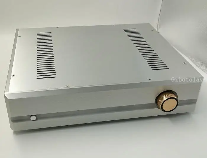 

All Aluminum Thickened panel preamplifier tube amp power supply chassis DIY shell enclosure 430*92*360mm