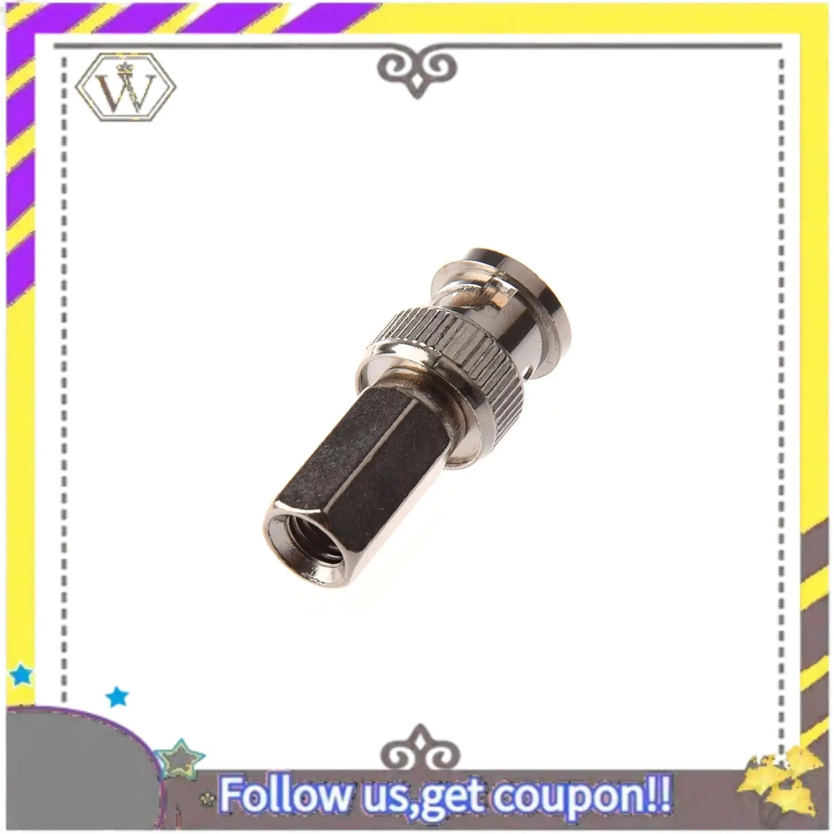 

AU33-Twist-On BNC штекерные коаксиальные разъемы CCTV RG59 в упаковке из 60 шт.