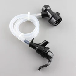 Picnic Tap Faucet Ball Lock Beer Line Assembly 50cm Silicone Hose Homebrew Portable Kegging Beer Dispenser