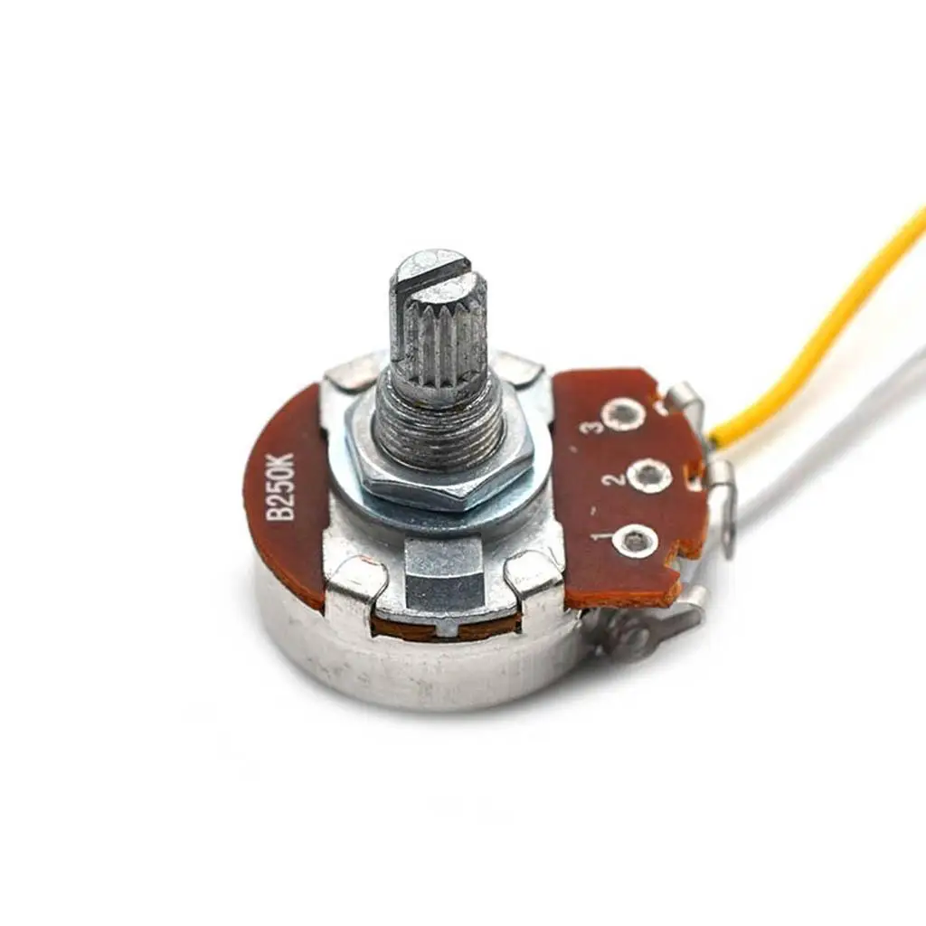High Quality Bass Circuit Kit for Jazz Bass Includes B250K A250K Pots Pickup Selector Harness