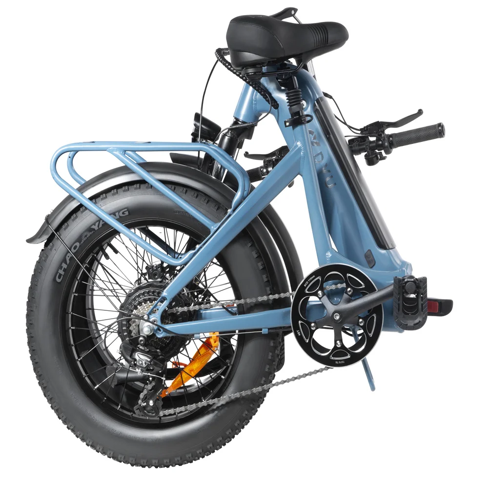 Прямая поставка, EU UK US DYU FF500 ebike 48V 14ah 500W 24-дюймовый Электрический горный велосипед с толстыми шинами и ЖК-экраном