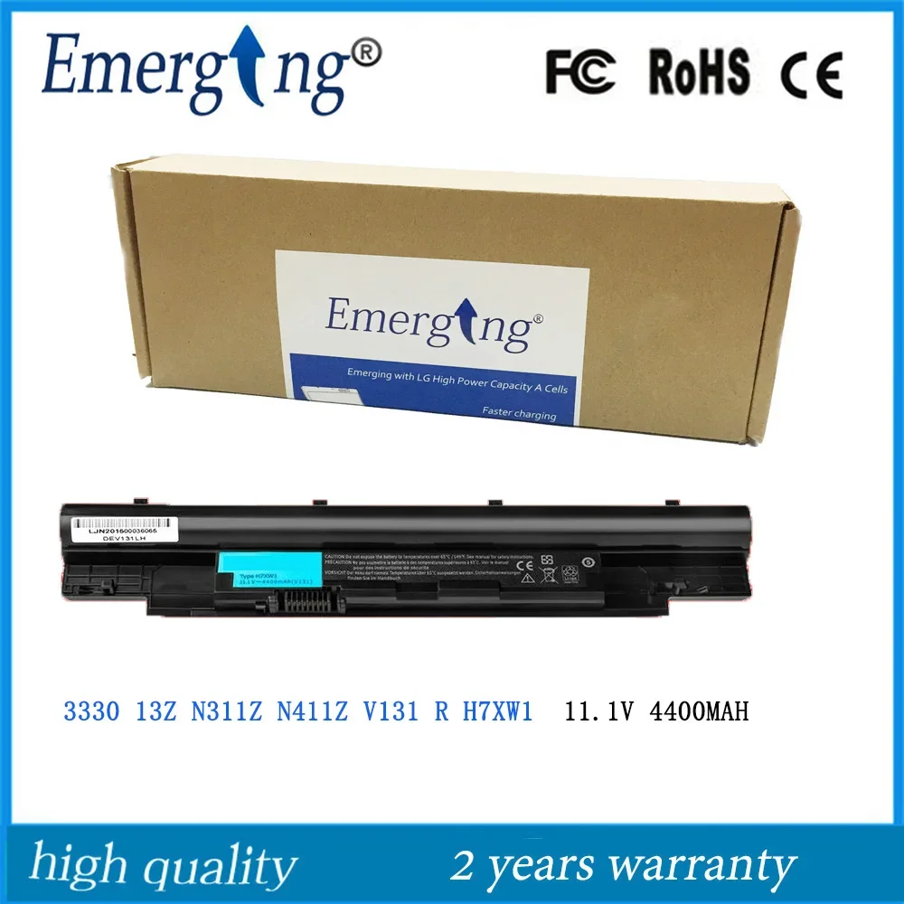 New Laptop Battery for Dell Inspiron N311z N411z Vostro V131 V131D V131R 268X5 JD41Y Latitude E3330