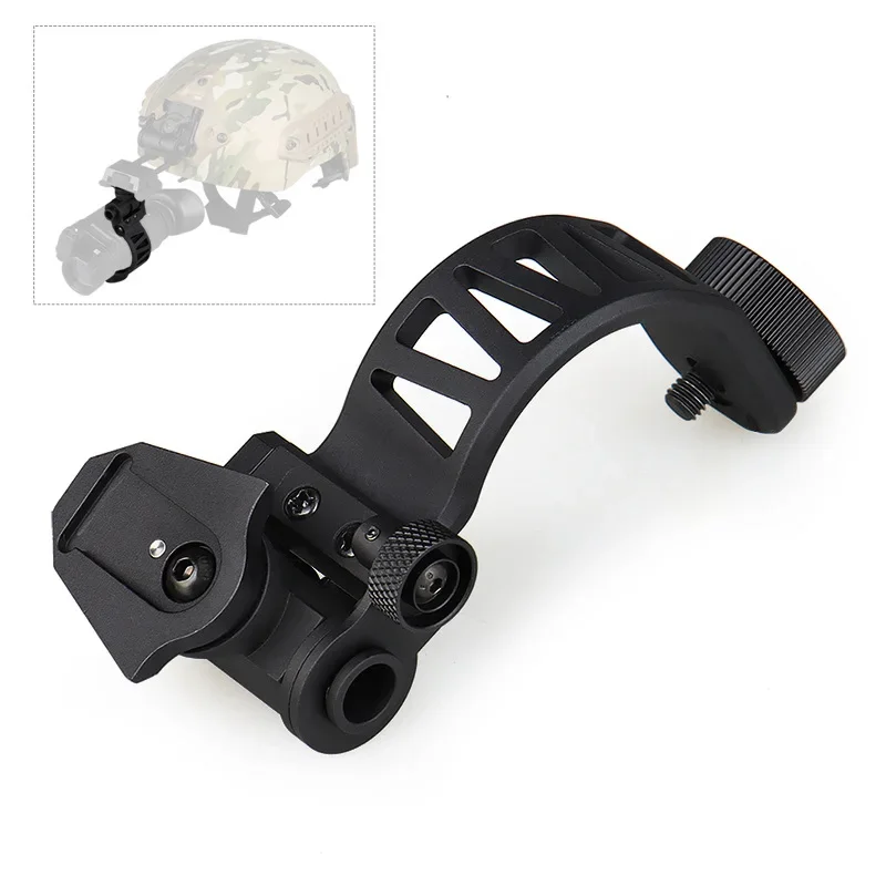 

Sports outdoor PVS-14 curved bracket Monocular night vision device telescope Metal curved bracket