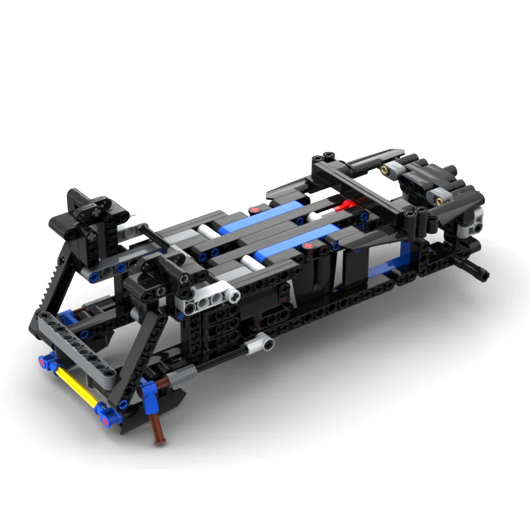 MOC-112572 controllo manuale della rotazione Building Block assemblaggio tecnologico fai da te disegno elettronico Building block modello giocattolo per bambini