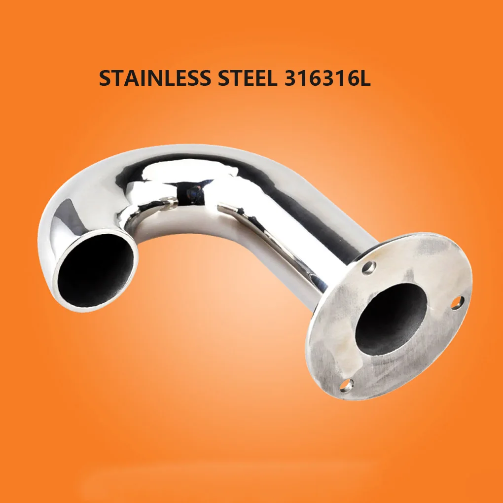 Boat Stainless Steel Tube Fittings Hardware Rail Degree Handrail Elbow