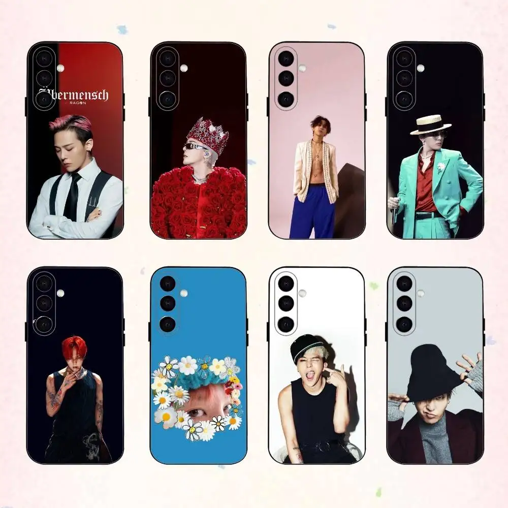 

G-D-Dragon K-Kwon Ji-yong phone Case For Samsung Galaxy A73,A72,A71,A70,A53,A52,A51,Others Soft Black Shell