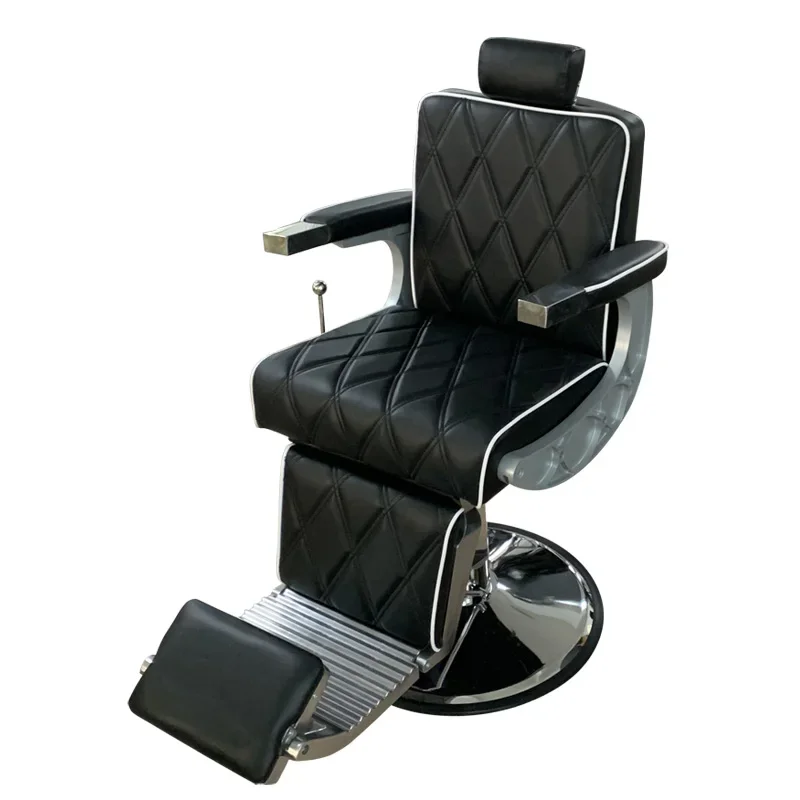 Hair Salon Salon Hair Chair Hot Dyeing Reclining Chair Shaving Chair Lifting Rotating Haircut