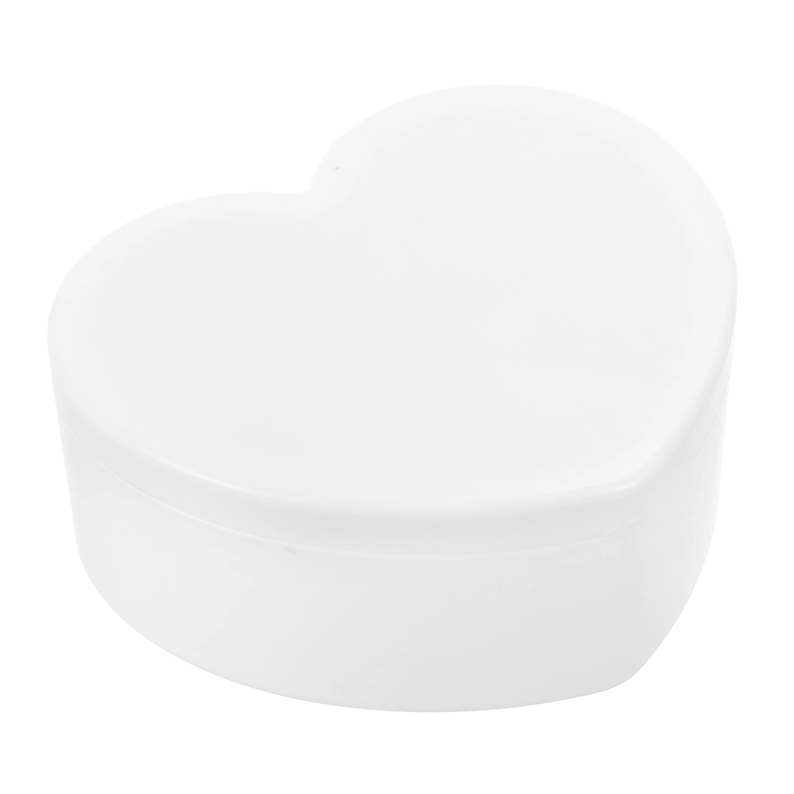 

Kids Heart Shaped Jewelry Organizer Box with Mirror Double Tier Storage for Accessories Travel School Home Use Compact Design