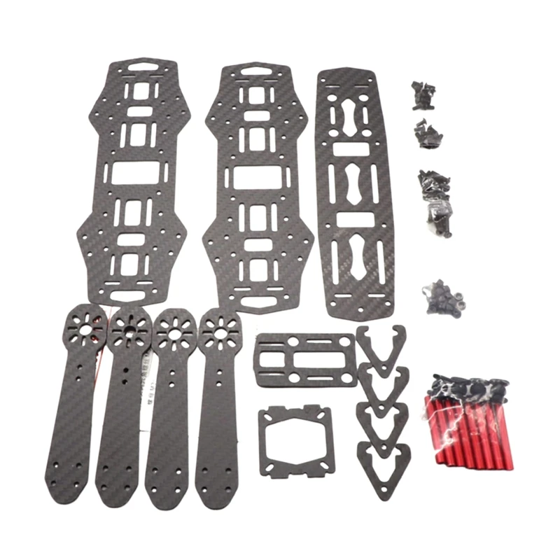 QAV250 Carbon Fiber Frame 4-Axis Mini RC Muticopter FPV Quadcopter Drone Frame Unassembled Frame Carbon Fiber