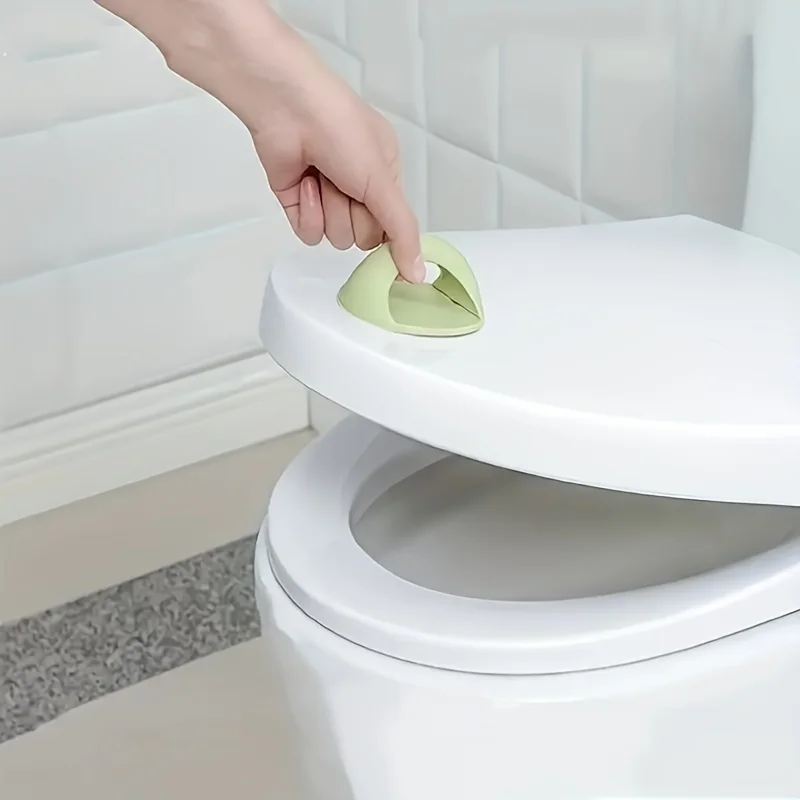 1 toilet lid handle, easy to open bathroom lid - for the safety of the elderly and disabled