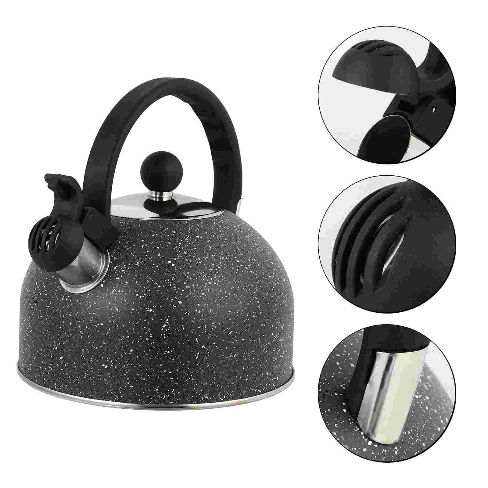 

2 5L Water Kettle Pot Home Teakettle Stainless Steel Boiled Sound Household Whistling Boiling Teapot Heating