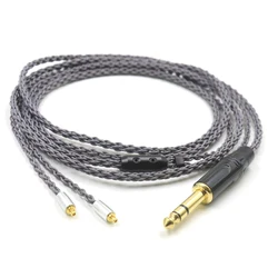 Headphone Upgrade Cable XLR 6.35mm Balanced 8 Core 99% 7N OCC For AKG N5005 N30 N40 MMCX Sennheiser IE300 IE900 Wires