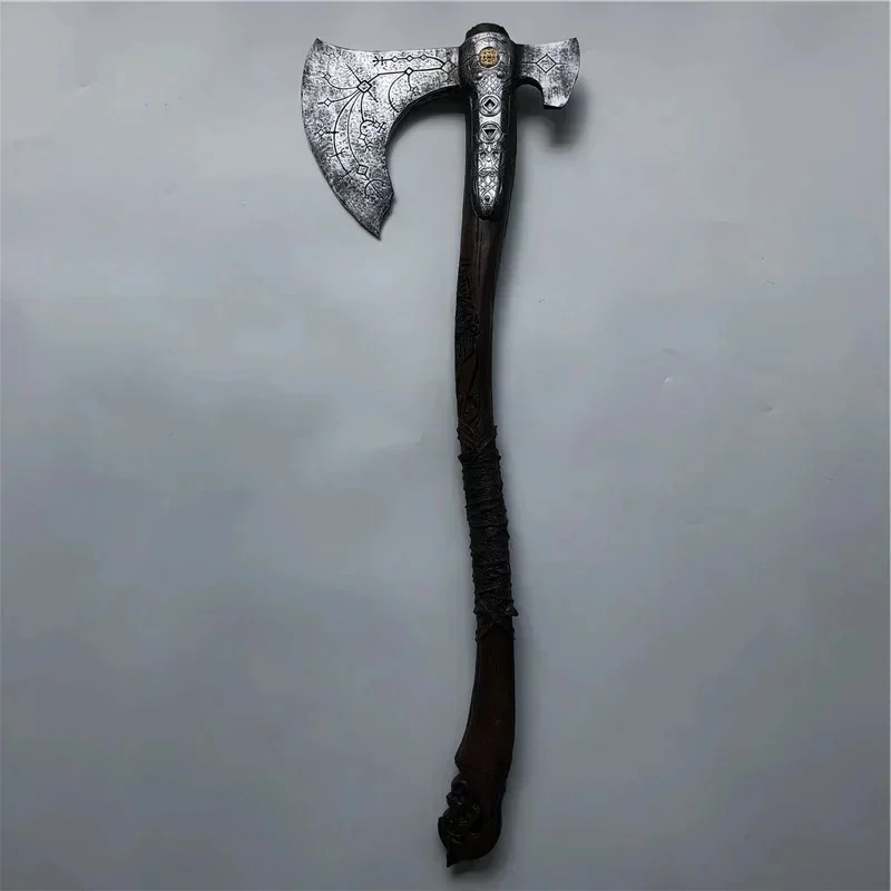 Cosplay God of War 4 Kratos Axe Leviathan Axe Prop Weapon Role Playing Game Movie Cos Ghost Axe PU Weapon Model Toy Prop 93cm