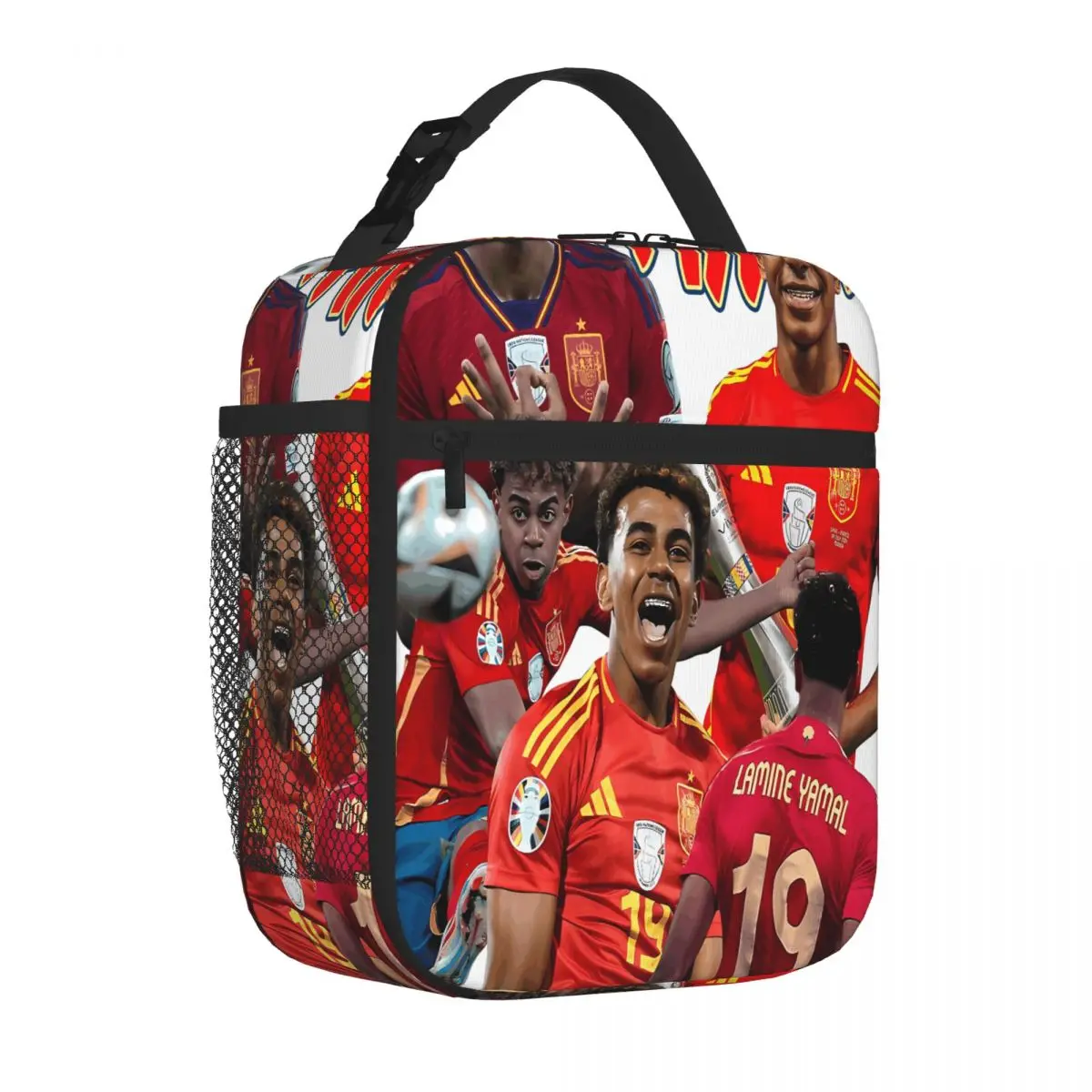 Bestselling Lamine Yamal - Wonderkid Double Layer Cooler Tote Errand Run Leakproof Lunch Bag