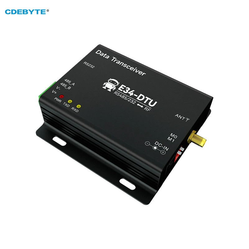 Imagem -06 - Estação de Rádio Digital Cdebyte de 24 Ghz Rs485 Full-duplex E34-dtu 2g4d27 Transceptor de Dados de Salto de Frequência de Porta Serial 232