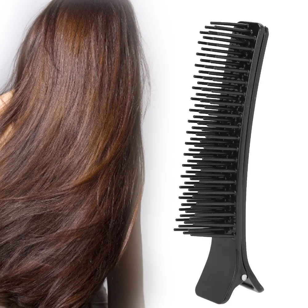 Black Long Hair Clips Durable Lightweight Hair Sectioning Clips Premium Professional Anti-Slip Hair Accessory Salon Use