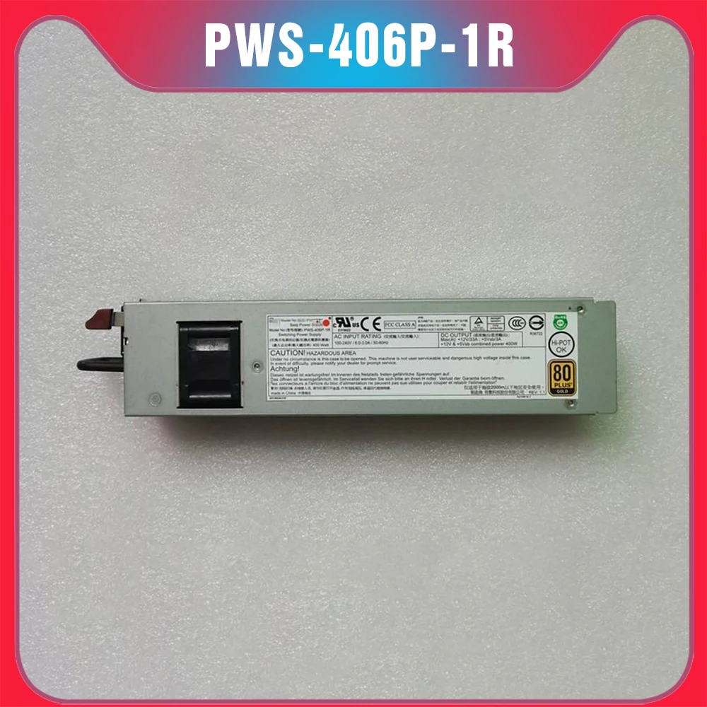 Original For Supermicro PWS-406P-1R Redundant Power Module 400W Server Power Module