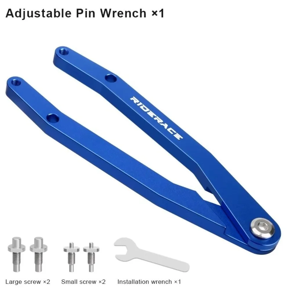 

Aluminum Alloy Bike Needle Hook Wrench Double-Headed Adjustable Pin Spanner Cap Pin Easy Maintenance Bike Repair Tool
