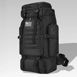 80L/100L Mountaineering Bag Climb Bag Tactical Backpacks Large Backpack Outdoors Hiking Camping Travel Bags