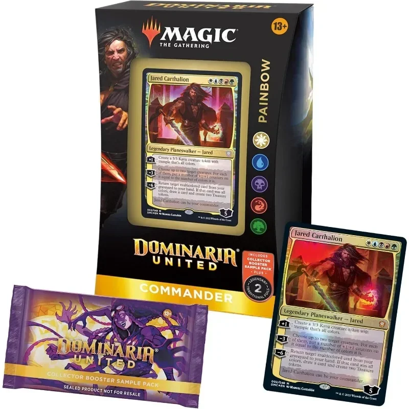 Original Magic The Gathering Dominaria United Card English Commander Decks Collection Trading Cards Children Gifts