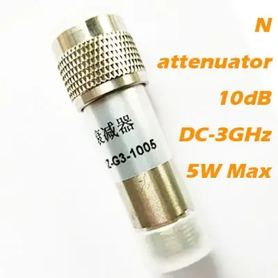 10dB N type Attenuator - 5W  for tinySA and nanoVNA -- No.HG126