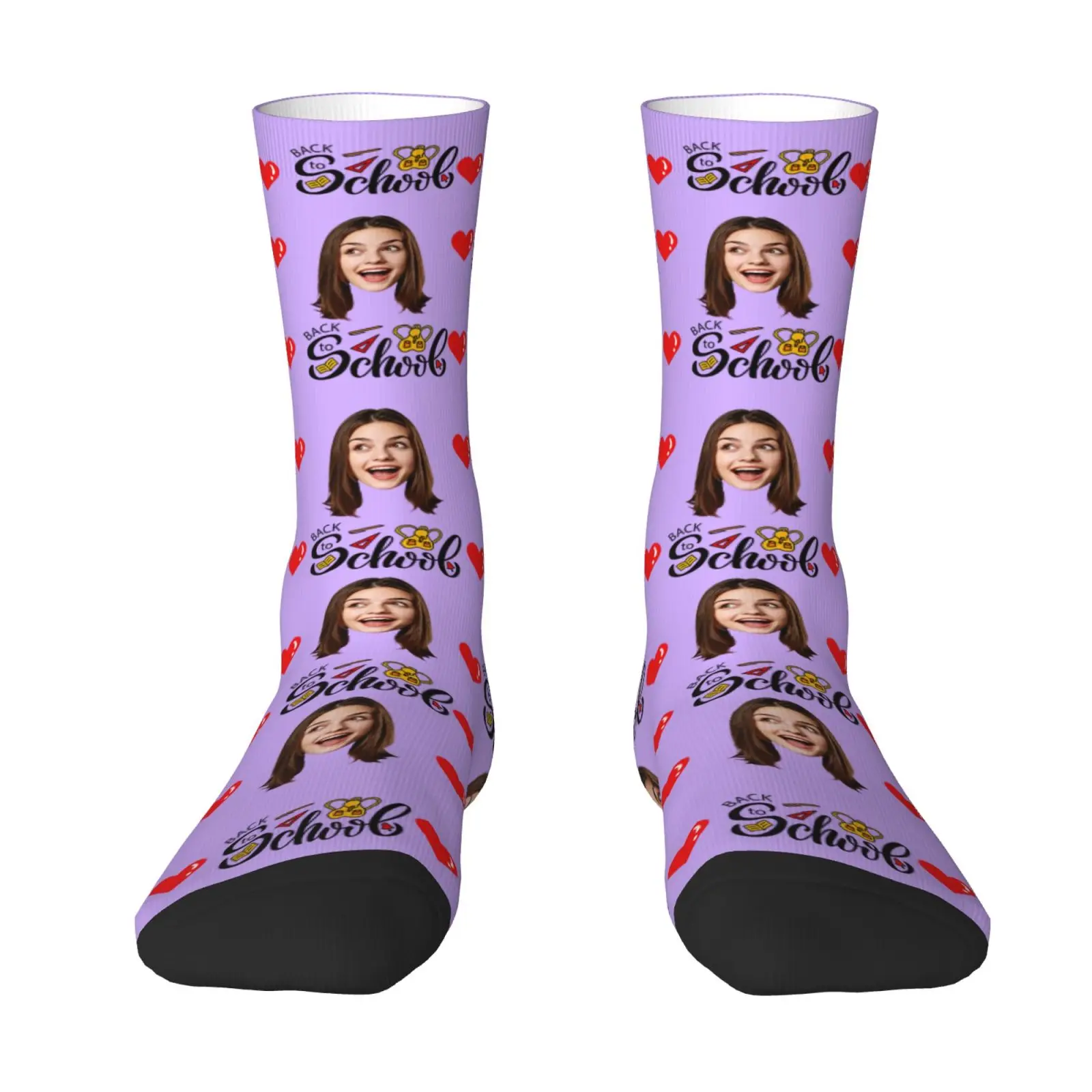 Custom avatar socks for men and women custom photo socks DIY personalized picture socks photo socks personalized gifts view 6
