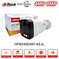 Dahua 12MP 8MP 4MP Full Color Outdoor Camera Smart Dual Light Light Distance 50m IR 60m With Alarm Audio Port Mic HFW2849T-AS-IL
