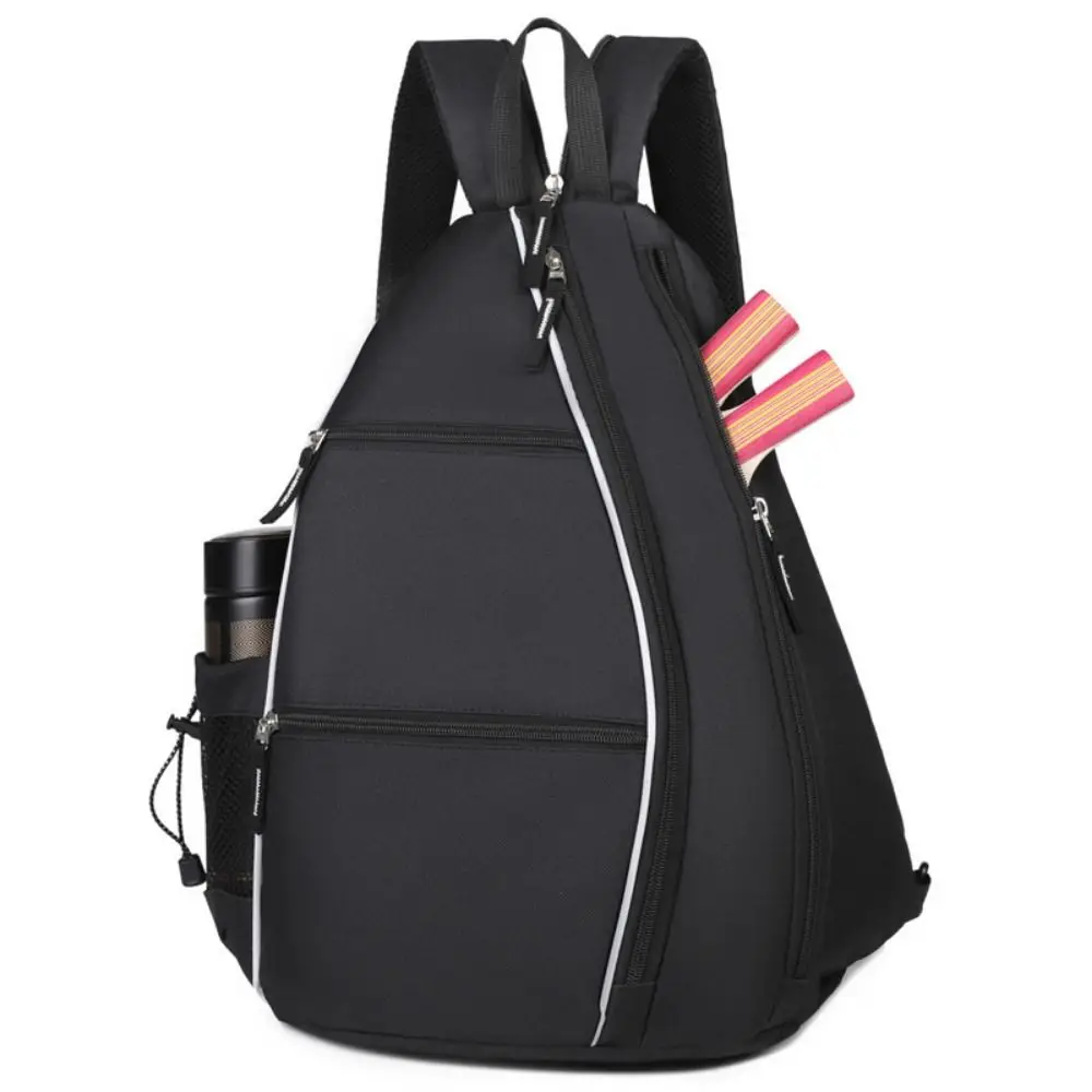 

Lightweight Pickleball Backpack Multifunctional with Water Bottle Holder Sports Backpacks Colorful Phone Pocket Tennis Bag Women